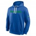 Seattle Seahawks Fanatics Royal New Horizons Heritage Pullover Hoodie