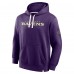 Толстовка Baltimore Ravens Fanatics Purple New Horizons Heritage