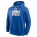 Indianapolis Colts Fanatics Royal New Horizons Heritage Pullover Hoodie
