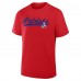 New England Patriots Fanatics Red Fluid Motion Legacy T-Shirt