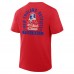 New England Patriots Fanatics Red Fluid Motion Legacy T-Shirt