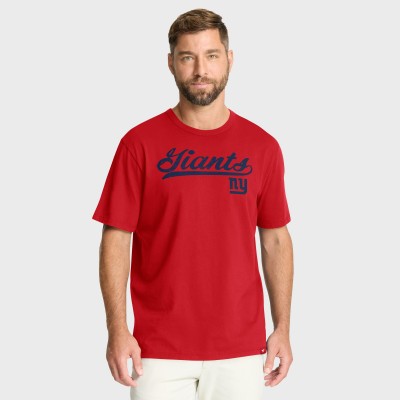 New York Giants Fanatics Red Fluid Motion Legacy T-Shirt