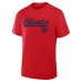New York Giants Fanatics Red Fluid Motion Legacy T-Shirt