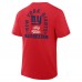 New York Giants Fanatics Red Fluid Motion Legacy T-Shirt