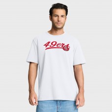 San Francisco 49ers Fanatics White Fluid Motion Legacy T-Shirt
