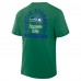 Seattle Seahawks Fanatics Kelly Green Fluid Motion Legacy T-Shirt