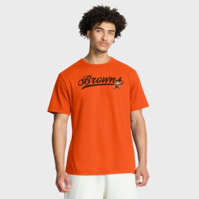 Футболка Cleveland Browns Fanatics Orange Fluid Motion Legacy