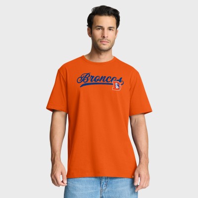 Футболка Denver Broncos Fanatics Orange Fluid Motion Legacy