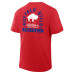 Футболка Buffalo Bills Fanatics Red Fluid Motion Legacy