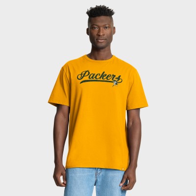Футболка Green Bay Packers Fanatics Gold Fluid Motion Legacy