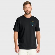 Jacksonville Jaguars Fanatics Black Passing Pocket Legacy T-Shirt