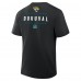 Jacksonville Jaguars Fanatics Black Passing Pocket Legacy T-Shirt
