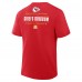Kansas City Chiefs Fanatics Red Passing Pocket Legacy T-Shirt