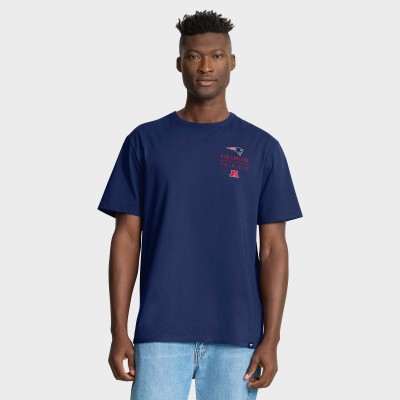 New England Patriots Fanatics Navy Passing Pocket Legacy T-Shirt