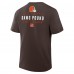 Футболка Cleveland Browns Fanatics Brown Passing Pocket Legacy