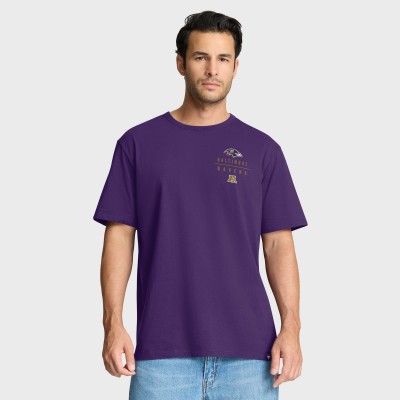 Футболка Baltimore Ravens Fanatics Purple Passing Pocket Legacy