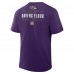 Футболка Baltimore Ravens Fanatics Purple Passing Pocket Legacy