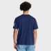 New York Giants Fanatics Navy Elevated Classic Legacy T-Shirt