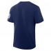 New York Giants Fanatics Navy Elevated Classic Legacy T-Shirt