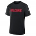 Футболка Atlanta Falcons Fanatics Black Elevated Classic Legacy