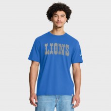 Футболка Detroit Lions Fanatics Blue Elevated Classic Legacy