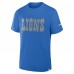 Футболка Detroit Lions Fanatics Blue Elevated Classic Legacy