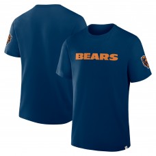 Футболка Chicago Bears Fanatics Navy Elevated Classic Legacy Футболка Chicago Bears Fanatics Navy Elevated Classic Legacy