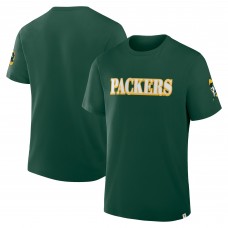 Футболка Green Bay Packers Fanatics Green Elevated Classic Legacy