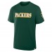 Футболка Green Bay Packers Fanatics Green Elevated Classic Legacy