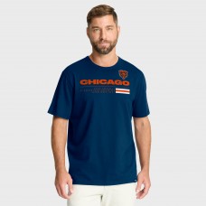 Футболка Chicago Bears Fanatics Navy Chop Block Legacy Футболка Chicago Bears Fanatics Navy Chop Block Legacy