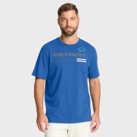 Футболка Detroit Lions Fanatics Blue Chop Block Legacy