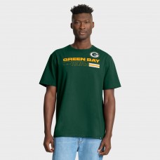 Футболка Green Bay Packers Fanatics Green Chop Block Legacy