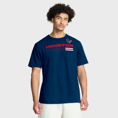 Футболка Houston Texans Fanatics Navy Chop Block Legacy