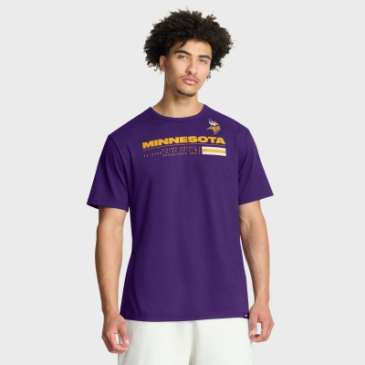 Minnesota Vikings Fanatics Purple Chop Block Legacy T-Shirt