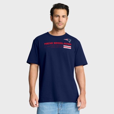New England Patriots Fanatics Navy Chop Block Legacy T-Shirt