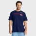 New England Patriots Fanatics Navy Chop Block Legacy T-Shirt
