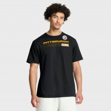 Pittsburgh Steelers Fanatics Black Chop Block Legacy T-Shirt