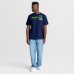 Seattle Seahawks Fanatics College Navy Chop Block Legacy T-Shirt
