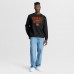Cincinnati Bengals Fanatics Black Powerful Throw Legacy Pullover Sweatshirt