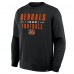 Cincinnati Bengals Fanatics Black Powerful Throw Legacy Pullover Sweatshirt