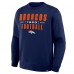 Кофта Denver Broncos Fanatics Navy Powerful Throw Legacy