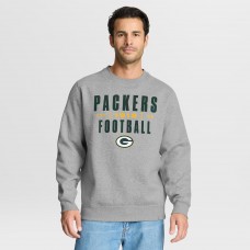 Кофта Green Bay Packers Fanatics Heather Gray Powerful Throw Legacy