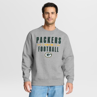 Кофта Green Bay Packers Fanatics Heather Gray Powerful Throw Legacy