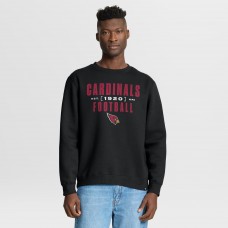 Arizona Cardinals Fanatics Black Powerful Throw Legacy Pullover Sweatshirt