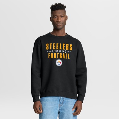 Кофта Pittsburgh Steelers Fanatics Black Powerful Throw Legacy