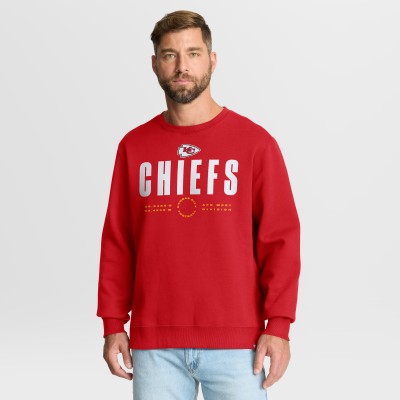 Kansas City Chiefs Fanatics Red Direct Handoff Legacy Pullover Sweatshirt