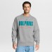 Miami Dolphins Fanatics Heather Gray Direct Handoff Legacy Pullover Sweatshirt