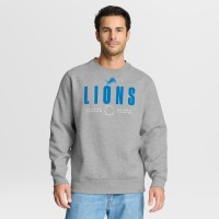 Кофта Detroit Lions Fanatics Heather Gray Direct Handoff Legacy