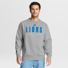 Кофта Detroit Lions Fanatics Heather Gray Direct Handoff Legacy