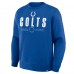 Indianapolis Colts Fanatics Royal Direct Handoff Legacy Pullover Sweatshirt